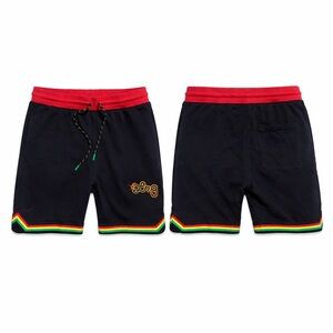 LRG Men's Shorts with Rasta trim
